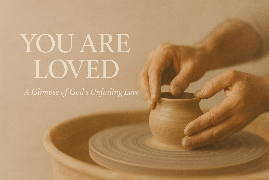 God's Unfailing Love. The Potter moulding His Clay