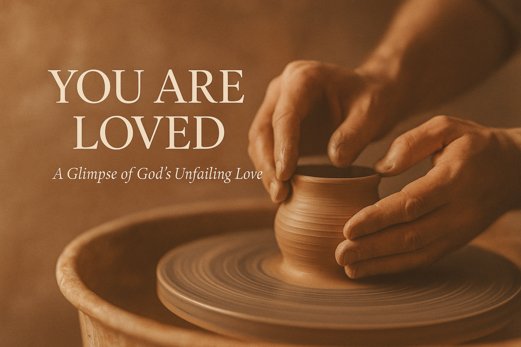 You are loved. Jars of clay and the Potter. 